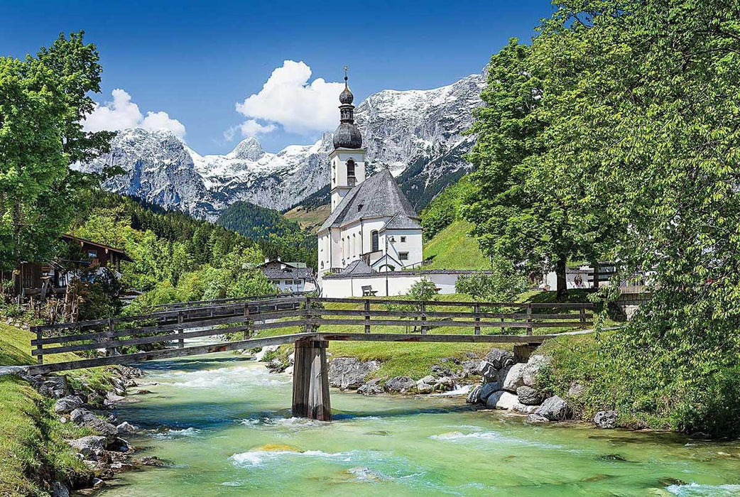 Church in Ramsau, Germany (Tomax 1000pc)