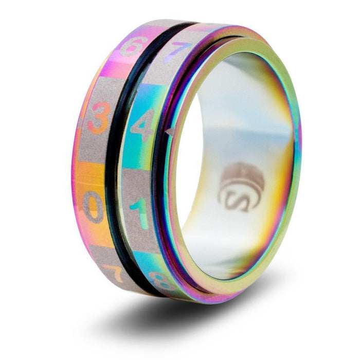 d100 Ring (Rainbow)