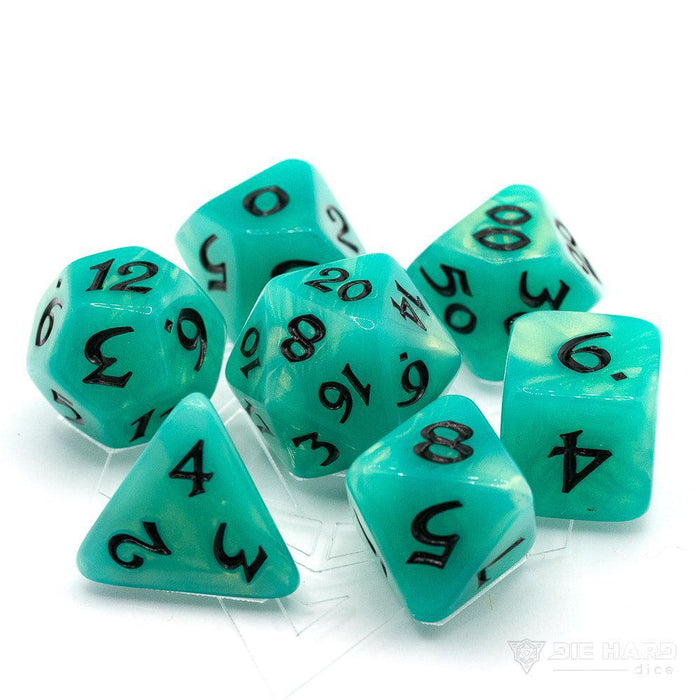 Elessia Shady Vale with Black (7-Die RPG Set)