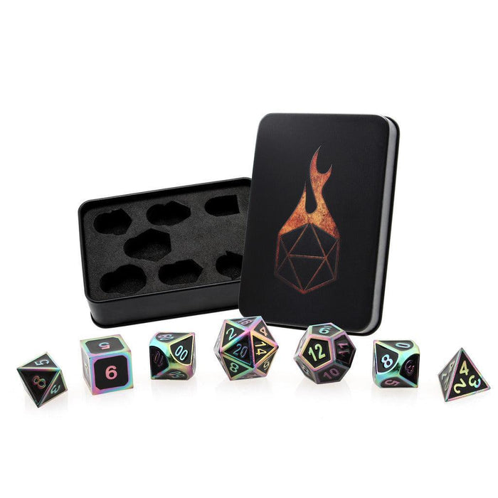 Guardian Spectrum Black (Metal 7-Die RPG Set)