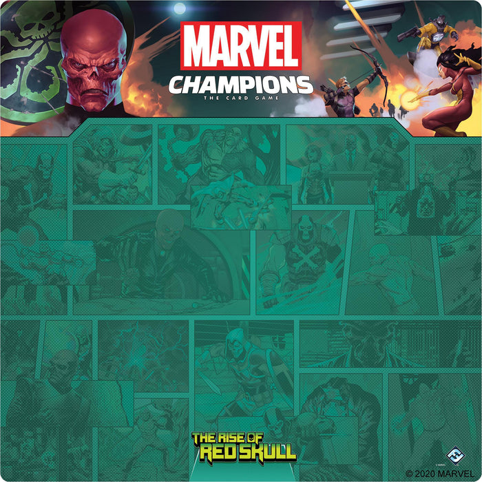Marvel Champions LCG: Red Skull 1-4 Player Game Mat