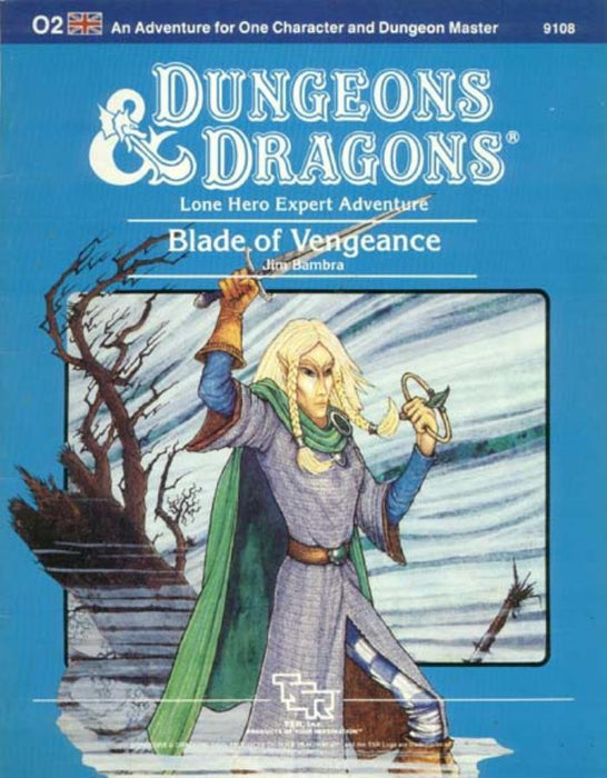 Dungeons & Dragons: O2 Blade of Vengeance (D&D; Basic D&D; B/X; BECMI)