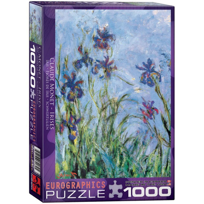 Claude Monet - Irises (Eurographics 1000pc)