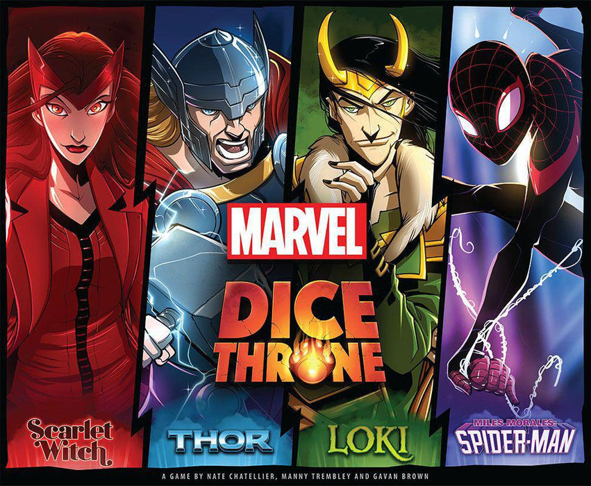 Marvel Dice Throne: Scarlet Witch/Thor/Loki/Spider-Man