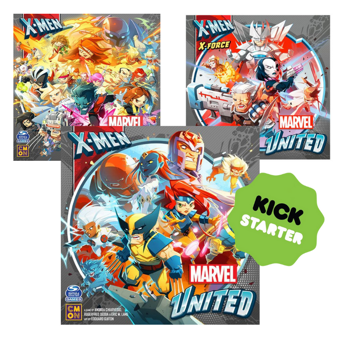 Marvel United: X-Men (Base Game) Mutant Pledge Bundle