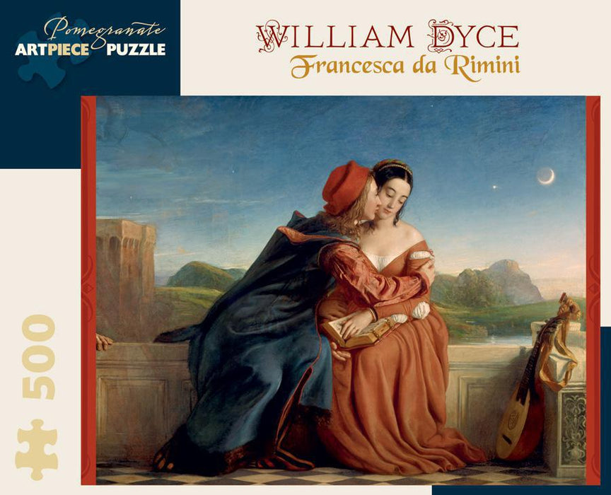 William Dyce - Francesca da Rimini (Pomegranate 500pc)