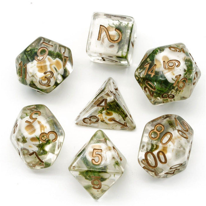 Clear Skull (7-Die RPG Set)