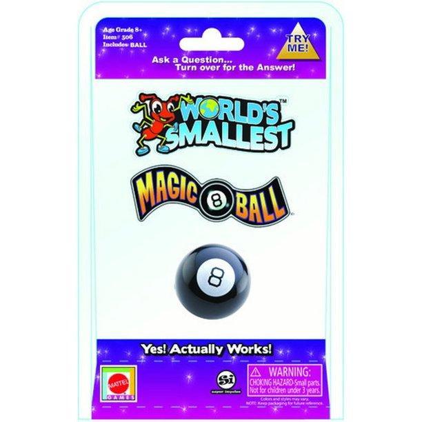 World's Smallest Magic 8 Ball