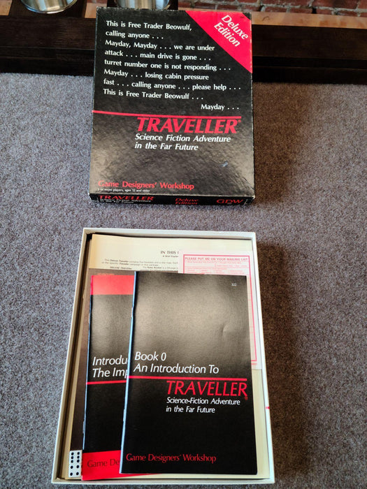 Traveller Deluxe Edition Boxed Set (2nd Edition; GDW) USED