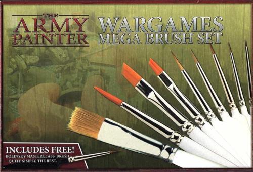 Army Painter: Wargames Mega Brush Set