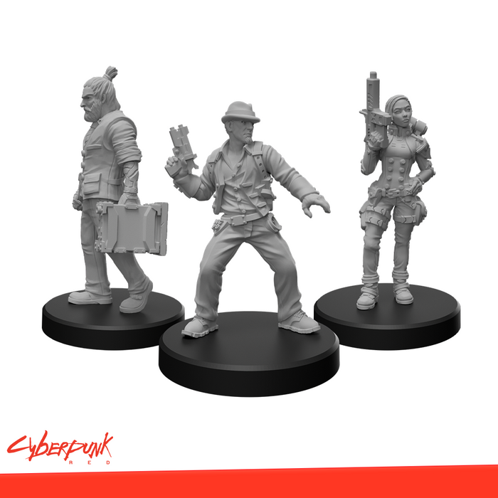 Cyberpunk Red Edgerunners E Miniatures