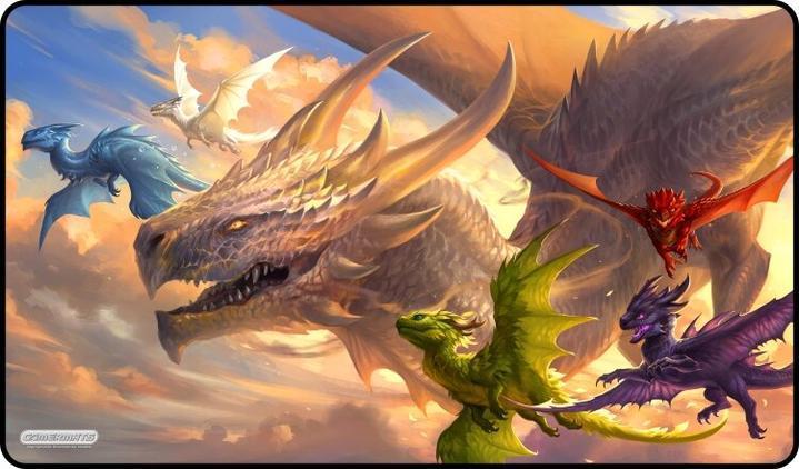 Baby Dragons Flight Lessons — 24" x 14"