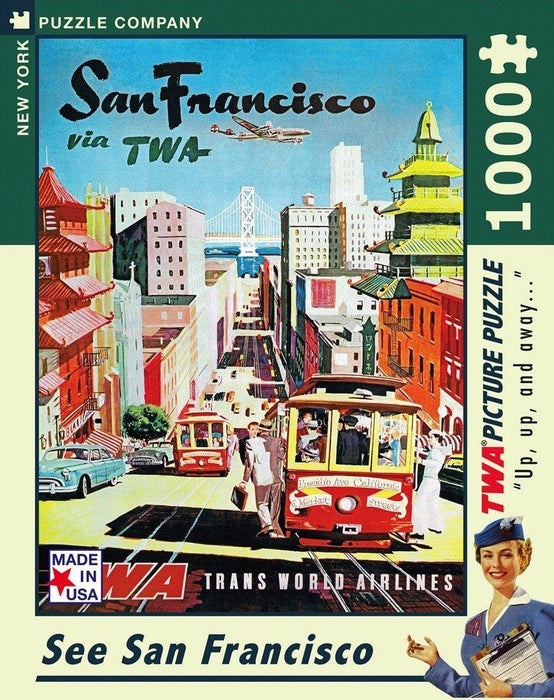 San Francisco (New York Puzzle Company 1000pc)