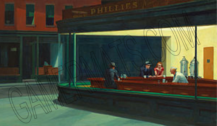 Nighthawks — GamerMats 24" x 14"