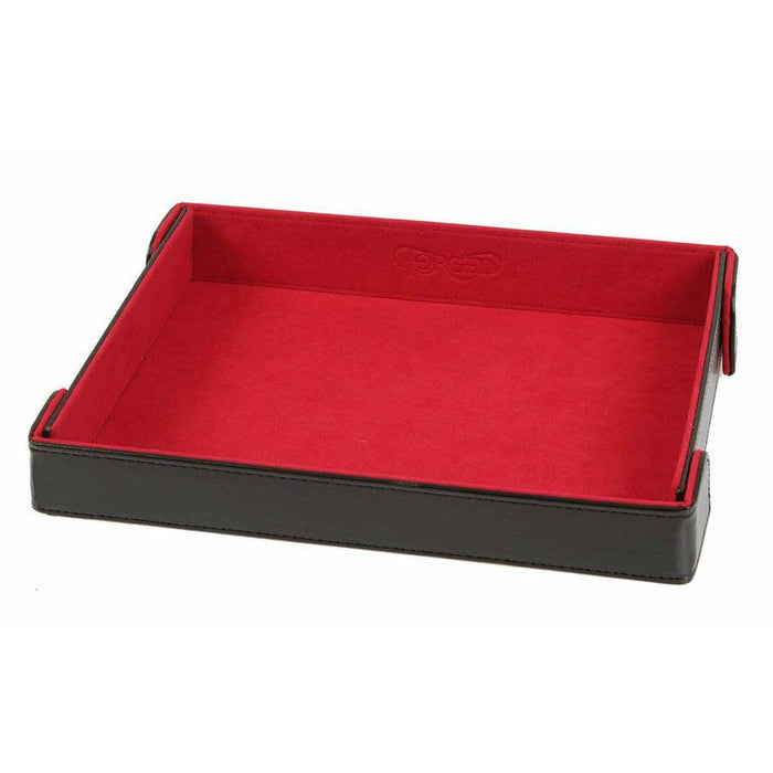 Rectangle Magnetic Folding Dice Tray (Red)