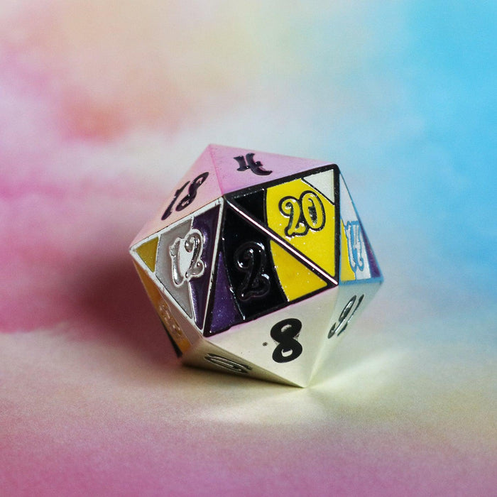 Horizon Non-Binary Pride Dire d20