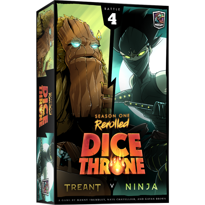 Dice Throne Season One Rerolled: Treant vs Ninja