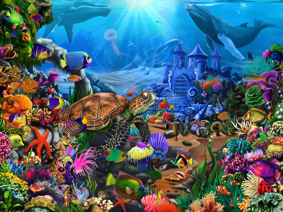 Magical Undersea Turtle (Ceaco 2000pc)