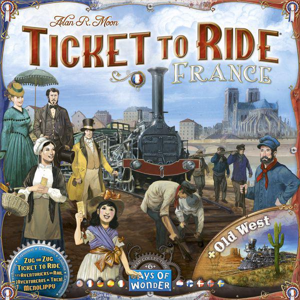 Ticket to Ride: Map Collection 6 — France and Old West
