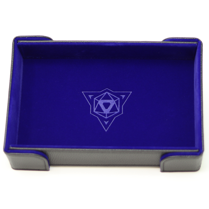 Magnetic Rectangle Tray w/ Blue Velvet