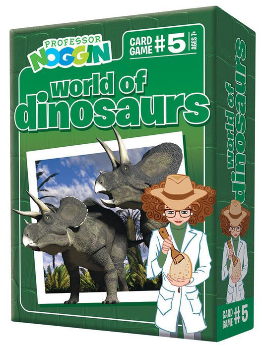 Professor Noggin Card Game: World of Dinosaurs