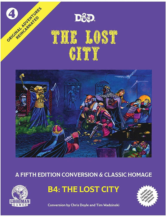 B4: The Lost City — Original Adventures Reincarnated