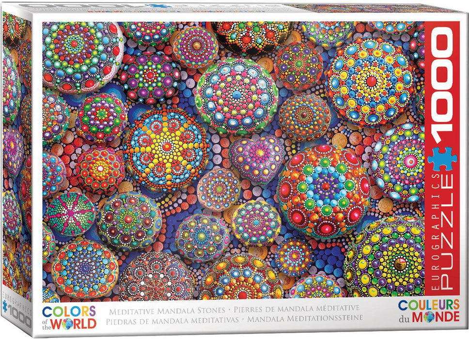 Meditative Mandala Stones (Eurographics 1000pc)