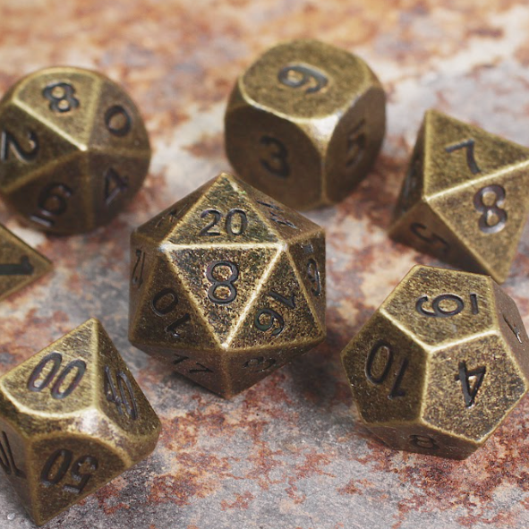 Thieves' Gold (Metal 7 Die Set)