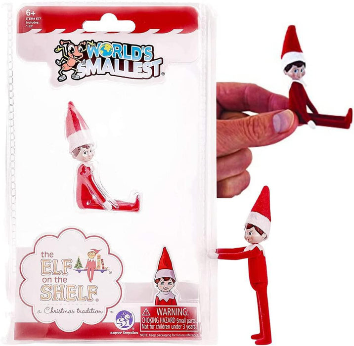 World's Smallest Elf on the Shelf