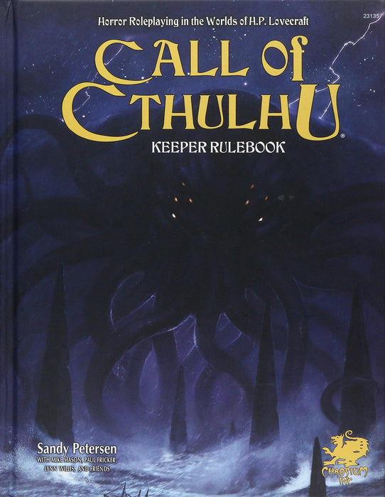 Call of Cthulhu: Keeper's Rulebook 7th ed