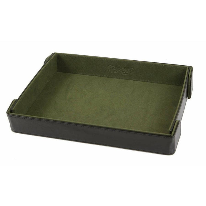 Rectangle Magnetic Folding Dice Tray (Green)