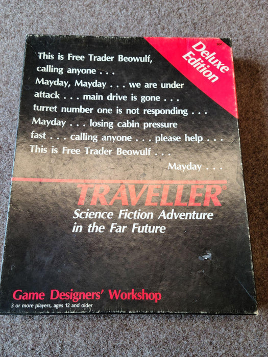 Traveller Deluxe Edition Boxed Set (2nd Edition; GDW) USED