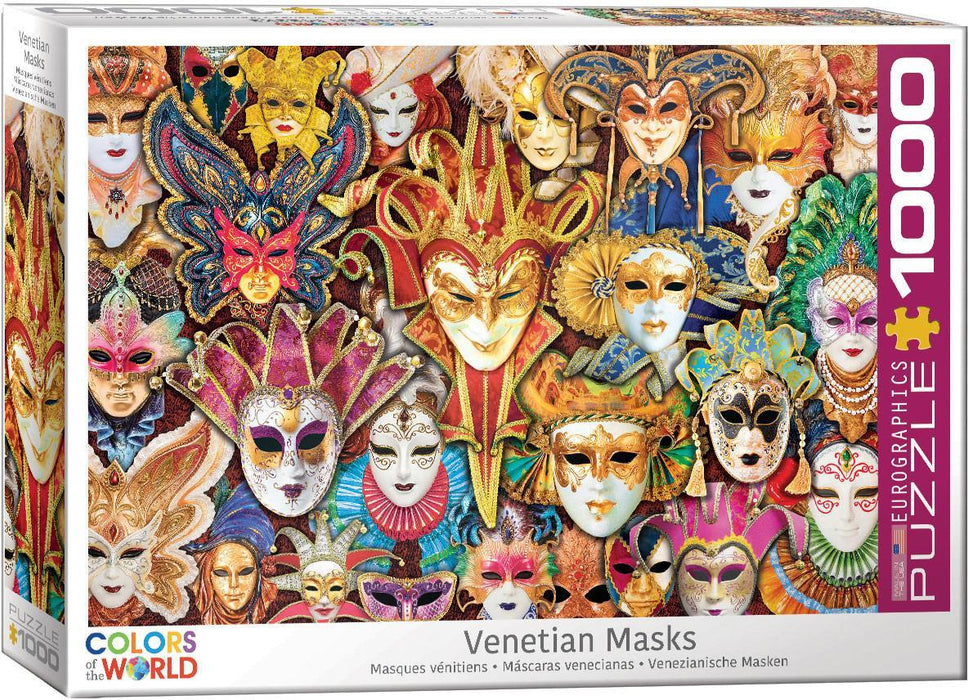 Venetian Masks (EuroGraphics 1000pc)