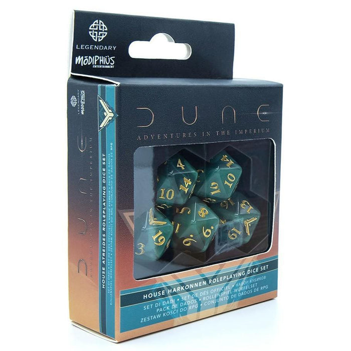 DUNE RPG Dice Set - Atreides