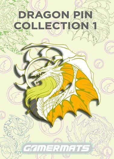 White Dragon Pin (Dragon Pin Collection 1)