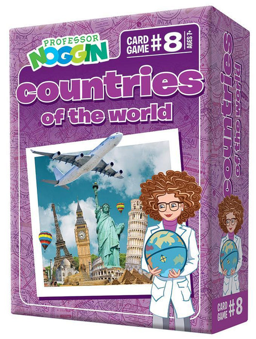 Professor Noggin Card Game: Countries of the World