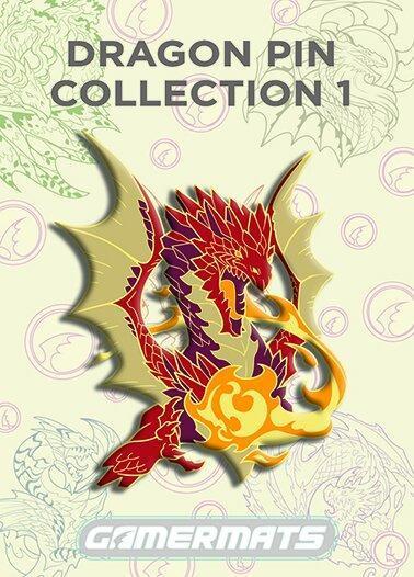 Red Dragon Pin (Dragon Pin Collection 1)