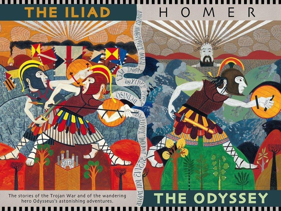 Iliad & Odyssey (New York Puzzle Company 1000pc)