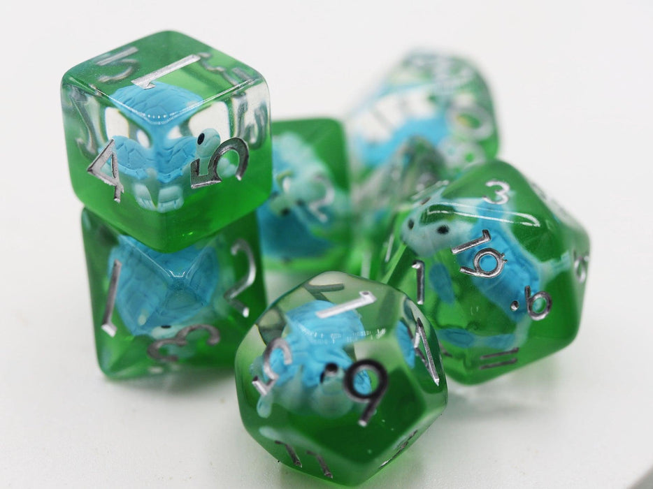 Splash Turtle (7-Die RPG Set)