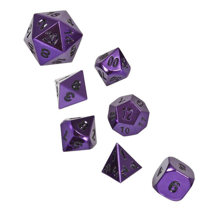 Tyrian Purple (Metal 7-Die RPG Set)