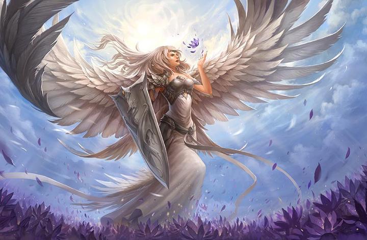 Angel In White — GamerMats 24" x 14"