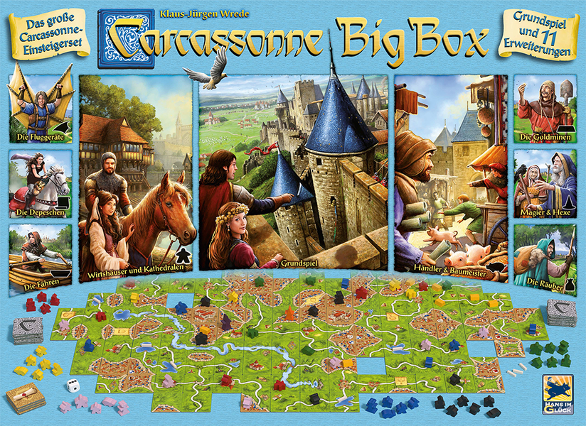 Carcassonne Big Box (2017 Edition)