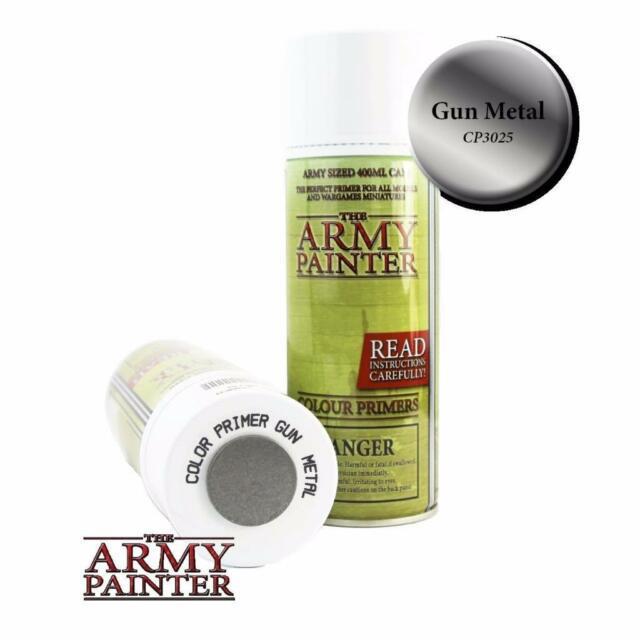 Army Painter Colour Primer: Gun Metal