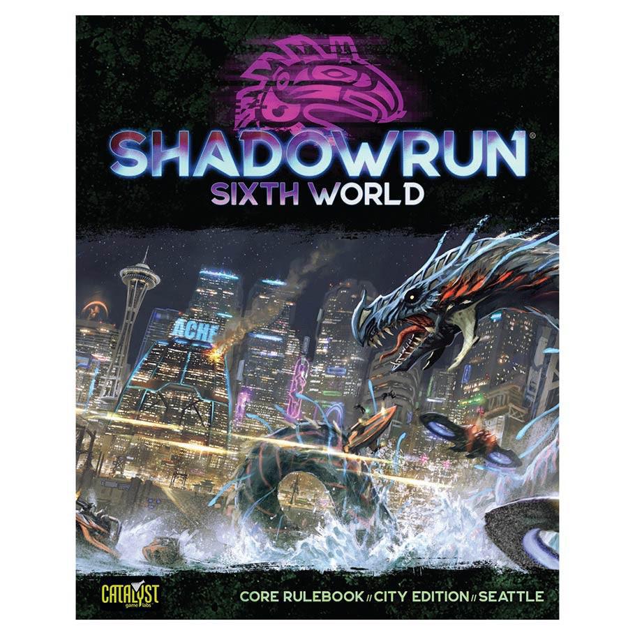 Shadowrun RPG: 6th Edition Core Rulebook - Seattle Edition — Games ...