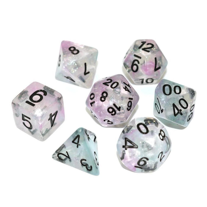 Luminous Chrome (7-Die RPG Set)