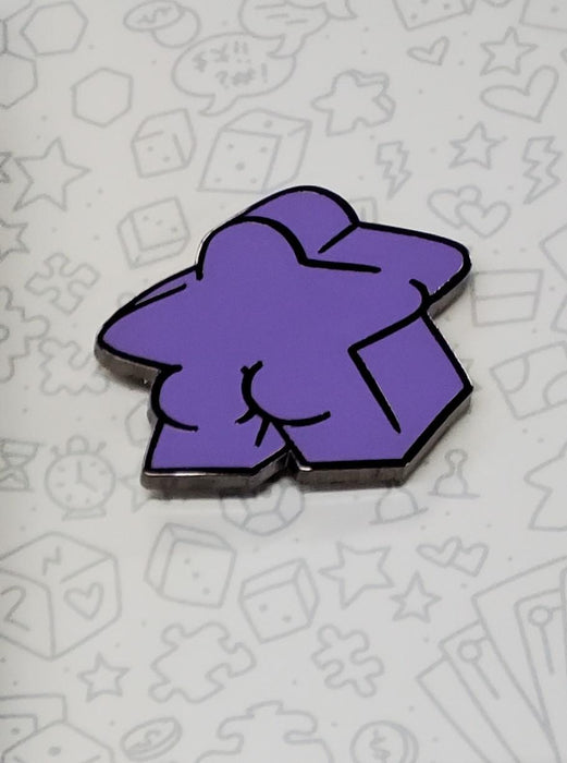 Meeple Butts - Board Game Pins