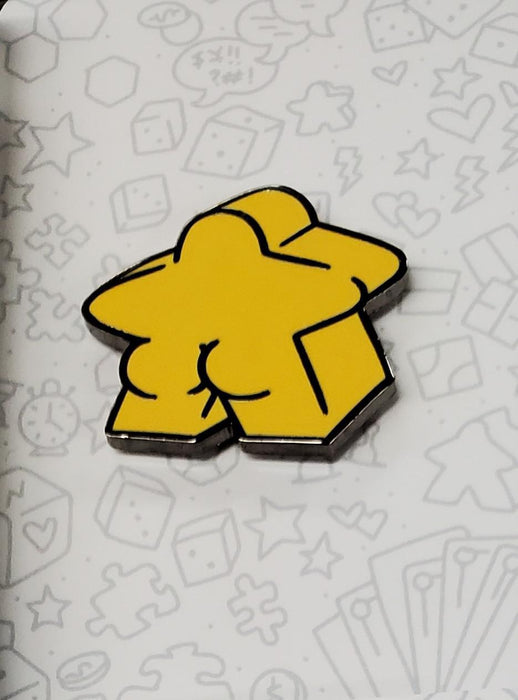 Meeple Butts - Board Game Pins