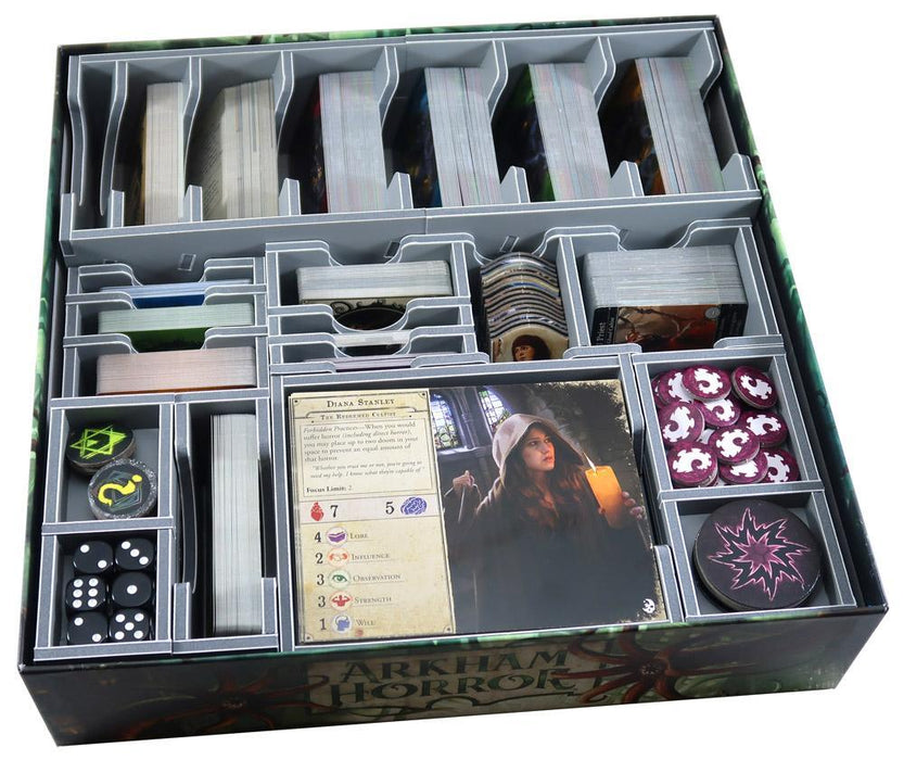 Folded Space: Arkham Horror Third Edition box organizer