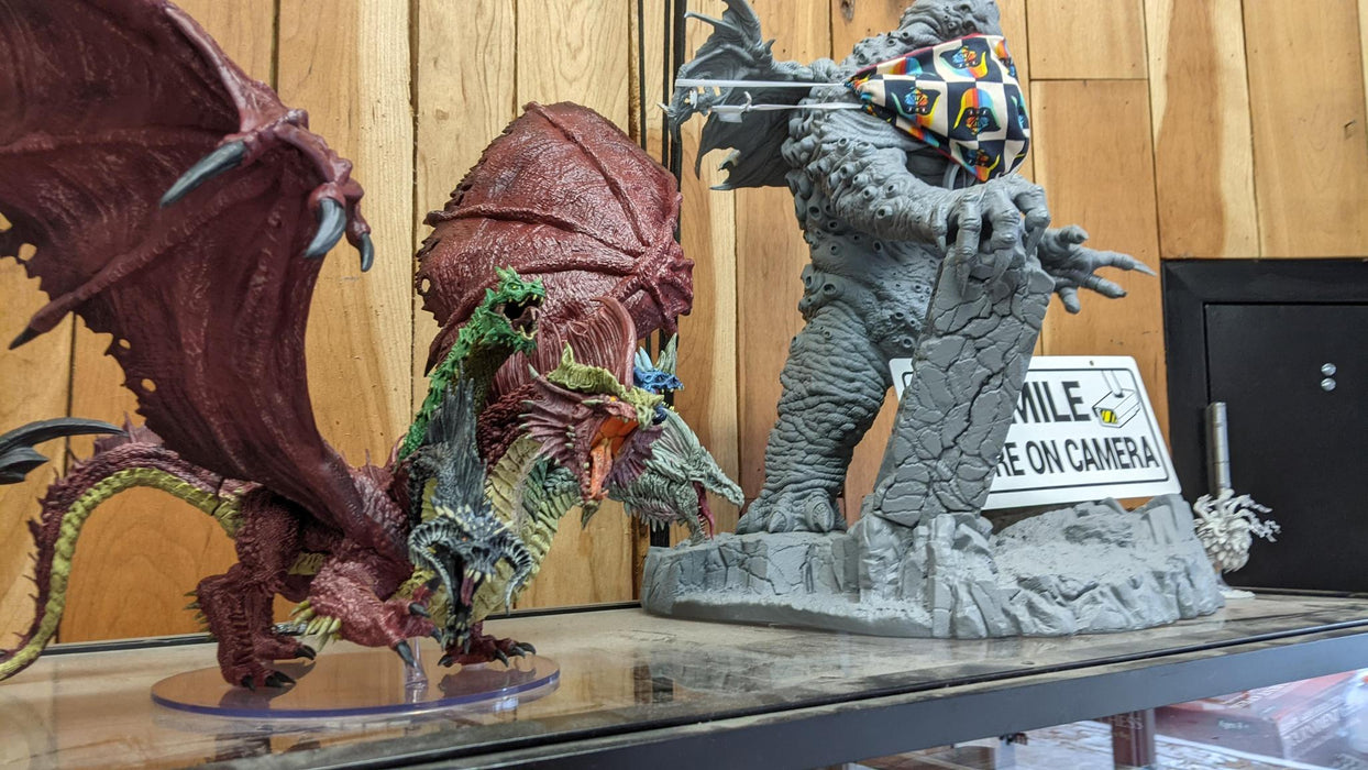 D&D Gargantuan Tiamat Icons of the Realms (Unpainted)