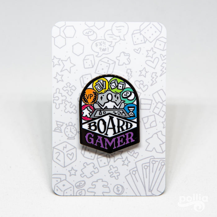 Board Gamer - Board Game Pins